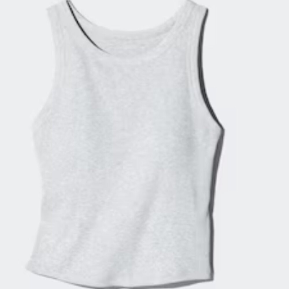 Uniqlo Ribbed Cropped Bra Top